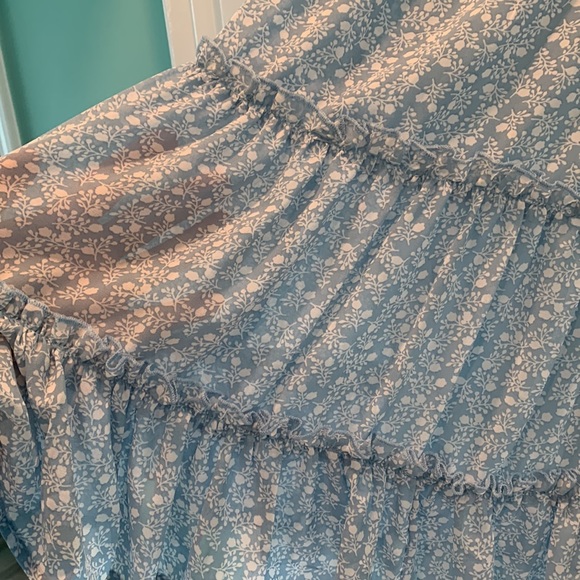 Near in Sleeveless fit flare dress tiered ruffle skirt and lattice back. - Picture 4 of 8